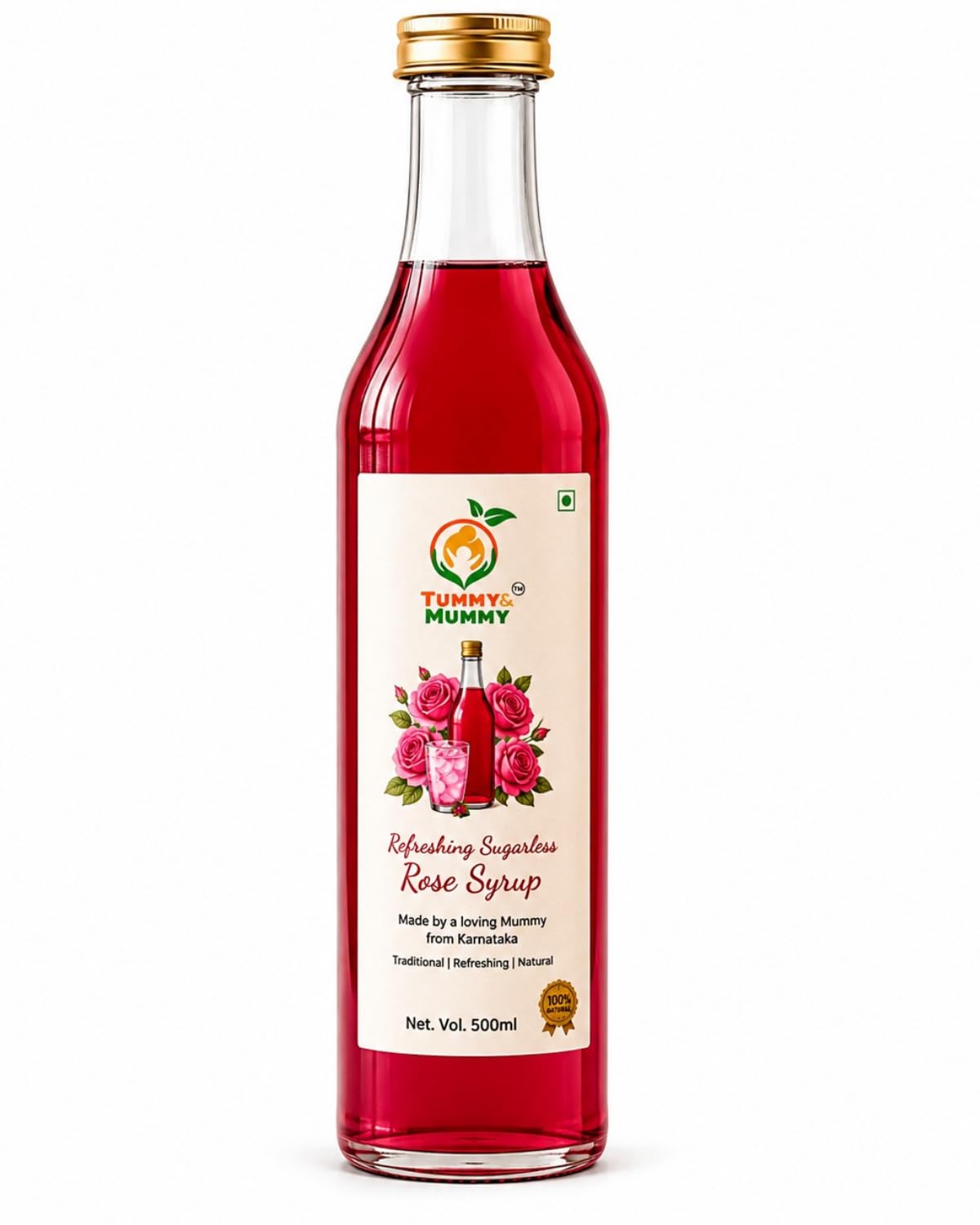 Sugarless Rose Syrup